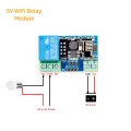 ESP8266 5V WiFi relay module Things smart home remote control switch phone APP. 