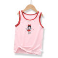 Seamless cotton children's vest summer new boys and girls baby suspender sleeveless boneless base thin pajamas tide. 