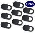 6Pcs WebCam Cover Shutter Magnet Slider Plastic For iPhone Web Laptop PC iPad Tablet Camera Mobile Phone Privacy Sticker. 