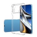 Xiaomi Poco X4 Pro 5G TPU Back Cover Shockproof Silicone Bumper - Transparent.