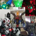 DIY Modeling Magnetic Control LED Lamp Magnetron Switch Animation Figure Plus Light Model Wireless Light For Gundam.