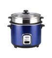 VISION Rice Cooker 1.8 L 40-06 SS Blue Double Pot - 873209.