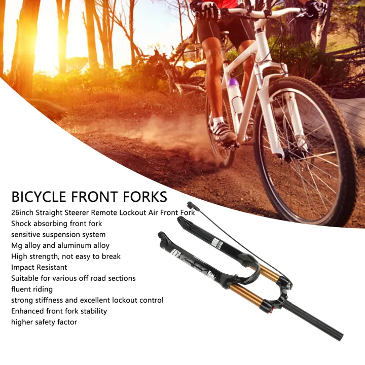 Mountain%20Bike%20Front%20Fork%20120mm%20Stroke%20Bicycle%20Shock%20Absorber%20Air%20Fork%2026inch%20Straight%20Steerer%20Remote%20Lockout%20Suspension%20Fork%20-%20Image%203
