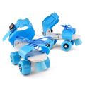 Adjustable Size Children Roller Skates Skating Shoes Double Wheels Skates. 