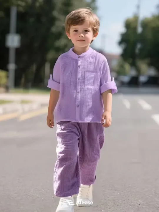 Children%E2%80%99s%20Designer%20Cotton%20Crepe%20Shirt%20and%20Pant%20Set%20for%20Boy%20%7C%20Perfect%20for%20Outings%20&%20Events%20-%20Image%207
