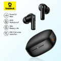 Baseus Bowie E19 Wireless Earphones Bluetooth 5.3 Big Bass 12mm Drivers IPX5 Waterproof Earbuds 33Hrs Battery Life Headphones. 