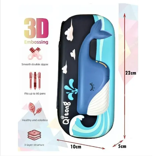 Qitong%20BLAC%20WHIKEBig%20Capacity%203D%20Pencil%20Pen%20Case%20Pencil%20Box%20Office%20College%20School%20Large%20Storage%20High%20Capacity%20Bag%20Pouch%20Holder%20Box%20OrganizerAE%20-%20Image%203