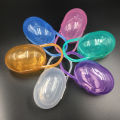 Liquid super soft bear pacifier anti-colic silicone baby sleeping baby play mouth color box. 