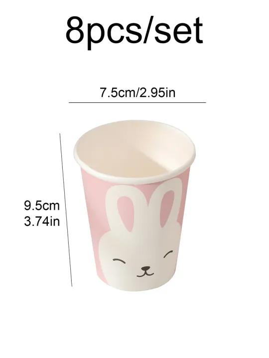 Mori%20rabbit%20disposable%20tableware%20paper%20cup%20dinner%20plate%20tablecloth%20happy%20birthday%20party%20supplies%20decoration%20-%20Image%207