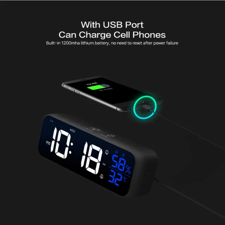 Digital%20Alarm%20Clock%20With%20Voice%20Control%20Temperature%20Humidity%20Display%20Snooze%20Music%20Table%20Watch%20USB%20Rechargeable%20Mirror%20LED%20-%20Image%208