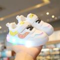Baby Led Shoes For Boys Girls Luminous Toddler Shoes For Kids Soft Bottom Sneakers With LED Lights Glowing tenis.