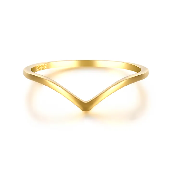 Simple%20925%20Sterling%20Silver%20Rings%20for%20Women%20Men%20Anti-allergy%20Gold/Silver%20Color%20Smooth%20Wedding%20Rings%20V%20Shape%20Smooth%20Slim%20Rings%20-%20Image%207