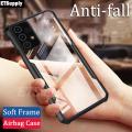 For Samsung Galaxy A73 5G Phone Case Transparent Hard Armor Cover Full Protector Back Cover for Samsung Galaxy A73 5G. 