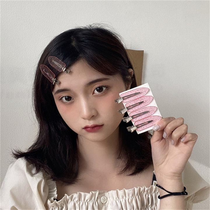 4Pcs/Set%20Seamless%20Wide%20Resin%20Transparent%20Candy%20Color%20Hair%20Clips%20Protect%20Hair%20Makeup%20Duckbill%20Clip%20-%20Image%202