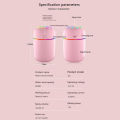 GC Colorful Mini Humidifier With 300ml Water Tank Usb Aroma Essential Oil Diffuser Colorful Night Light. 