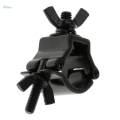 12X Alum Stage Light Truss Hook Clamp 10kg for Moving Head Light Par Light Black.
