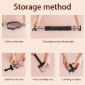 1 Pcs Foldable Storage Bag With Handle Portable Travel Handbags Supermarket Shopping Reusable Sling Pouch Large Capacity  Tote Zipper Bag. 