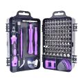 Light Purple -  115 in 1 Precision Magnetic Screwdriver Set. 