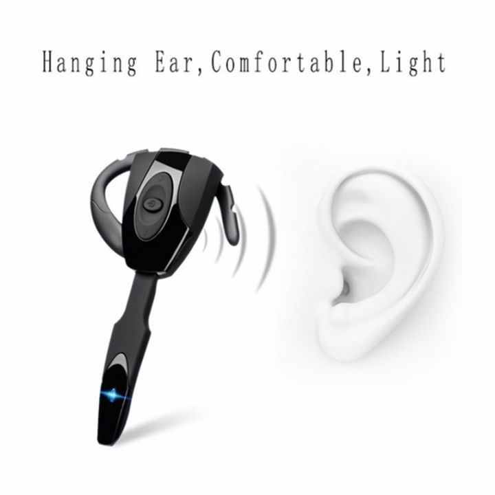 【FUPANG】Single ear Wireless Bluetooth earphones long car headphones sport earbuds with mic