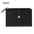 Women Credit Card Holder Bags Fashion Small Wallet Purse Solid Color PU Leather Mini Coin Purse Wallet. 