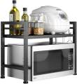 Microwave Oven Rack, Shelf Kitchen Supplies, Tableware Storage, kitchen storage. 