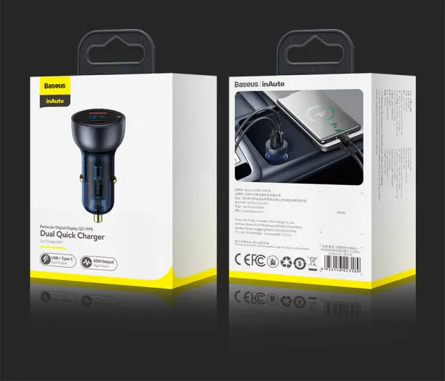 %C2%A0Baseus%2065W%20PPS%20USB%20Type%20C%20Dual%20Port%20PD%20QC%20Fast%20Charging%20Car%20Charger%20-%20Image%209