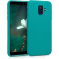For Samsung Galaxy j8 Casing Official Style Liquid Silicone Cover Soft Case - Phone Back Cover. 