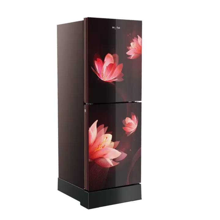 Whirlpool%20Fresh%20Magic%20Pro%20236L%20Glass%20Door%20Floral%20X%20Frost%20Refrigerator%20(Red)%20with%20Free%20Delivery%20-%20Image%202