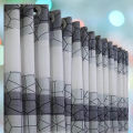 Synthetic Porda 42*84 inch 4 Kuchi 8 Eyelets standard size for windows & Doors. 