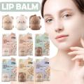 Abandon Little Bear Lip Balm For Children Moisturizing Moisturizing Anti-dry Crack Fade Lip Lines Lipstick Baby Available Lip Care. 