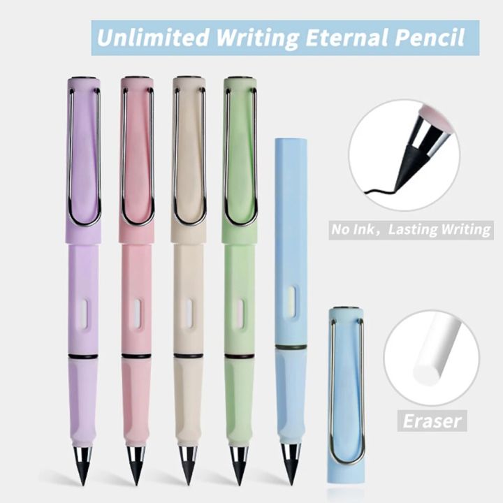 Eternal%20Pencil%20Unlimited%20Writing%20No%20Ink%20Pen%20Pencils%20for%20Writing%20Art%20Sketch%20Stationery%20Kawaii%20Pen%20School%20Supplies%20-%20Image%202