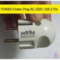 POKKA Electrical Power Plug AC 250V 10A 16A 2 Pin Round European Standard EU Male Plug Power Adapter AC Power Connector Cable Cord Male Plug.