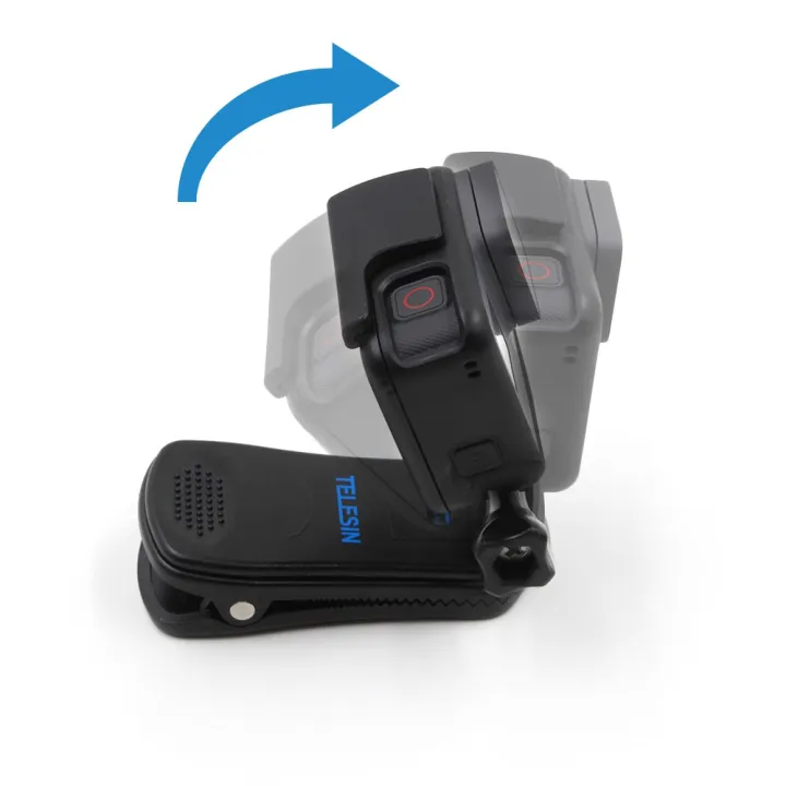 TELESIN%20Rotational%20Backpack%20Clip%20Mount%20Hat%20Mount%20for%20Gopro%20hero8/7/6/5%20cameras,%20action%20camera%20-%20Image%206