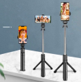 XT-02 S03/R1 Bluetooth Wireless Remote Selfie Stick Holder Extendable Foldable Handheld Monopod Selfie Stick with Tripod Stand By Gadget Mix. 