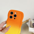 Olige Case For iPhone 11 12 13 14 15 16 17 Pro Max 6 7 8 14 15 16 Plus 16E X XR XS Max 17 Air New Gradient Splicing Color Contrasting Leather Buckle Bow Love Hanging Rope phone case back cover. 