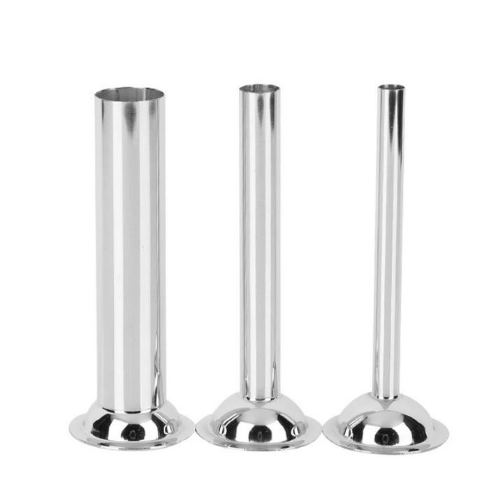 4Pcs%20Stainless%20Steel%20Sausage%20Stuffer%20Filling%20Tubes%20Funnels%20Nozzles%20Spare%20Parts%20Filler%20Tube,%20Base%20Diameter:58mm%20Exquisite%20Product%20-%20Image%202
