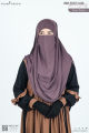 Glam Touch Premium Ummi Ready Hijab Niqab Set.