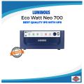 Luminous Eco Watt Neo 700 IPS UPS | 12V | 500 Watt | Square Wave Inverter | Home & Office Power Backup | 2 Years Warranty. 