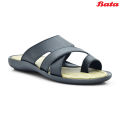 Bata Black PU and TPR Sandal for Men. 