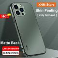 For iPhone 14 13 Pro Max Plus Case Skin Feeling Brand Matte Phone Case For iPhone 14 Pro Max 13 12 Cover Bumper Shell. 