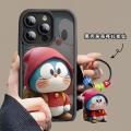 Casing For Infinix Hot 30i 30 Play Note 30 VIP 12 G96 Smart 7 TECNO CAMON 20 SPAR K10 Zero 30 5G Case Cover Cartoon Cute 3D Doraemon Bracelet Matte Soft Anti-Knock Casing Solid Color Anime Cover Fashion.