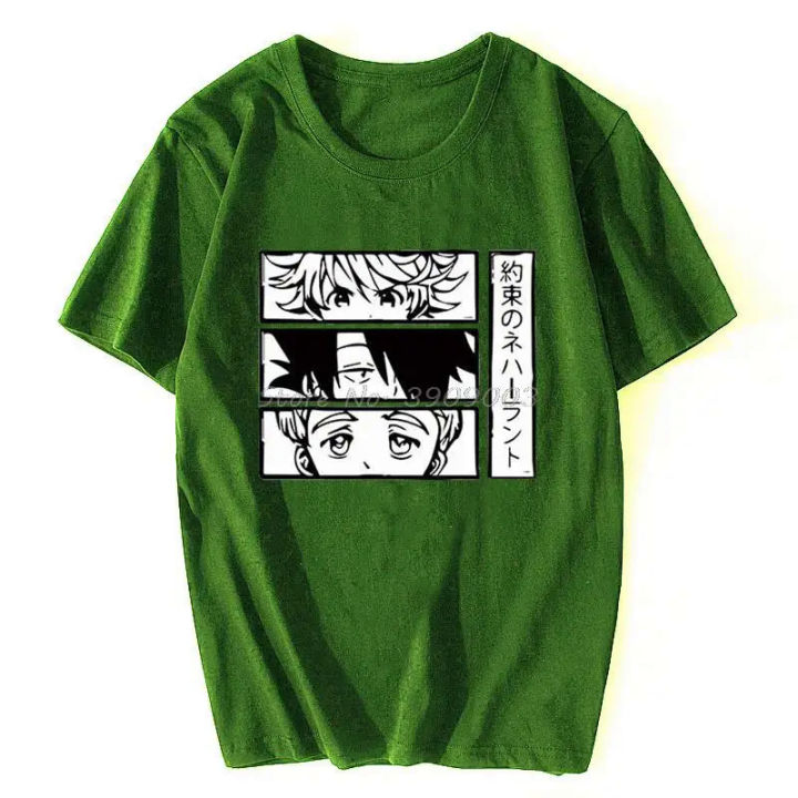 Anime%20The%20Promised%20Neverland%20Men's%20T%20Shirt%20Japan%20Manga%20Norman%20Ray%20Anime%20T-Shirt%20Unisex%20Funny%20Tshirt%20Streetwear%20Harajuku%20-%20Image%205