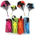 Mini Parachute Toy Hand Throwing Soldier Paratrooper Style Parachute Toys Outdoor Sports Children Kids Educational Toys.