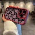 Cute Love Heart Couples Camera Protection Case For iPhone 11 12 13 14 Pro Max 15 Pro Max X XR Max 7 8 Plus Soft TPU Back Cover.