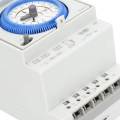 24 Hours 250VAC Mechanical Timer Switch Programmable For Lights. 