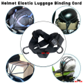 Motorcycle Universal Helmet Bag Box Carrier Elastic Strap with 2 plastic hook. 