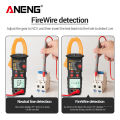ANENG ST184 180 Digital Clamp Multimeter Meter 6000 Counts Professional True RMS AC/DC Voltage Current Tester Hz Capacitance Ohm. 