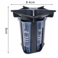 Change Sorter 5 in 1 Sorter Tube Counter with Wrappers Change Mhine Ba Holder for Organizer.