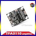 TPA -3110  2x15W stereo Class D Class 8-24V  digital audio amplifier board. 