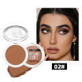 Honoria Honoeie 3 Color Matte Contouring Bronzer Powder Natural Easy To Blend Highlighter Contour Palette Enhance Face Complexion Cosmetics. 